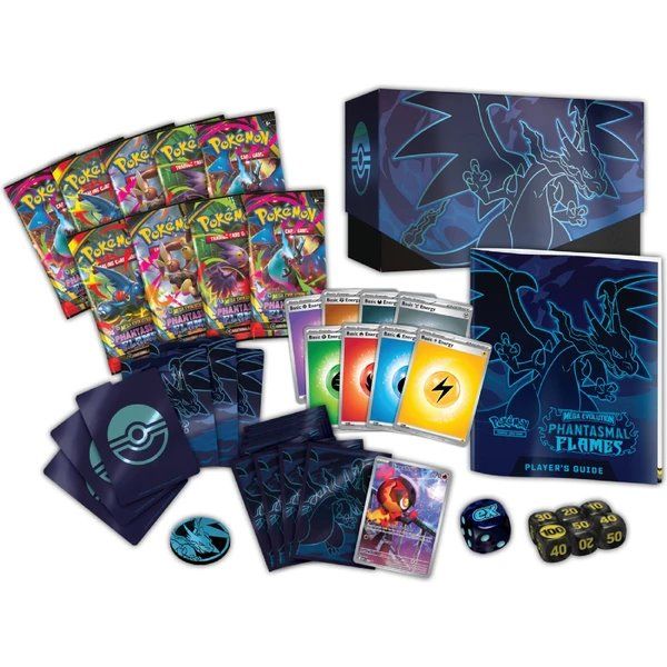 Kartová hra Pokémon TCG: Mega Evolution Phantasmal Flames Elite Trainer Box (Pokémon)