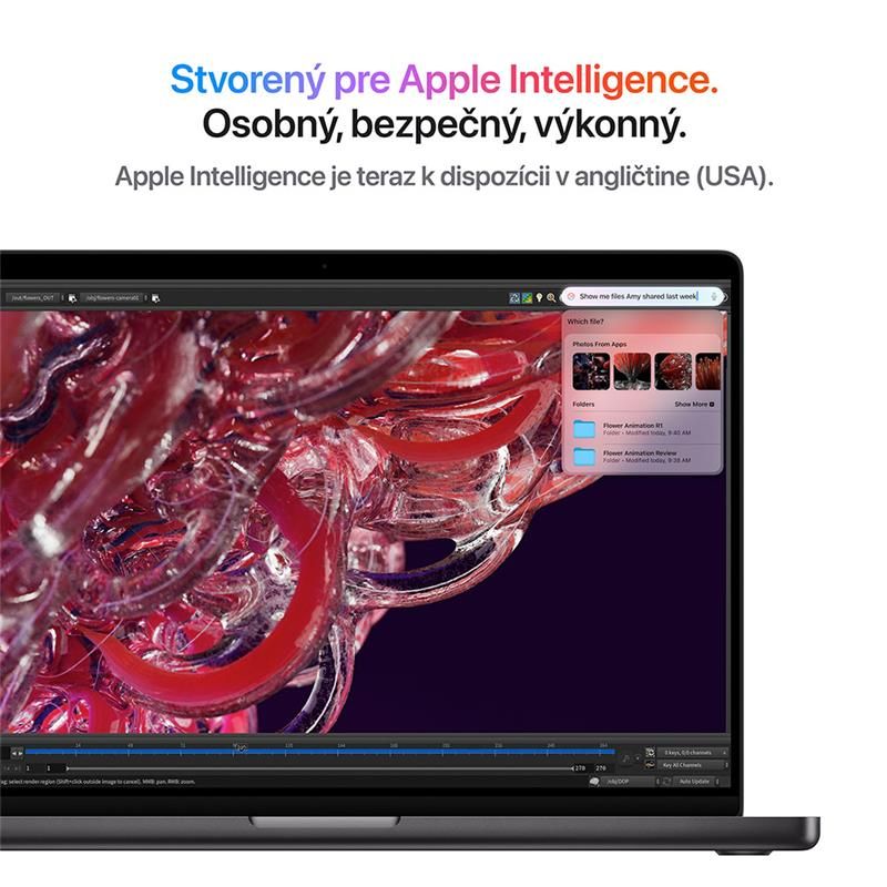 MacBook Pro 16" Apple M4 Max 16C CPU 40C GPU 48GB 1TB Kozmický čierny SK *Rozbalený*
