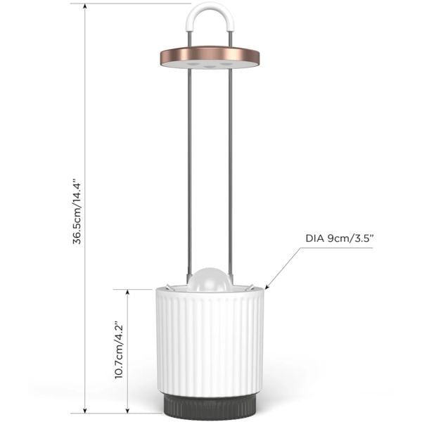 Smart Garden 1 Hydrovase, šedá