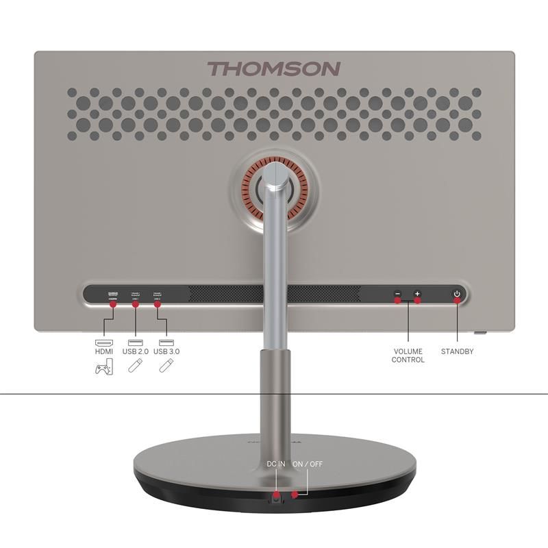 Thomson Go Plus - touch 32" Android 4K TV, Dolby Audio - poškodený obal