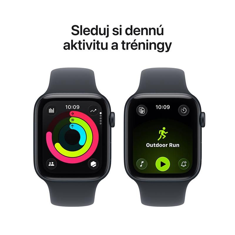 Apple Watch SE 3 GPS 40mm Midnight Aluminium Case with Midnight Sport Band - S/M *Rozbalený*