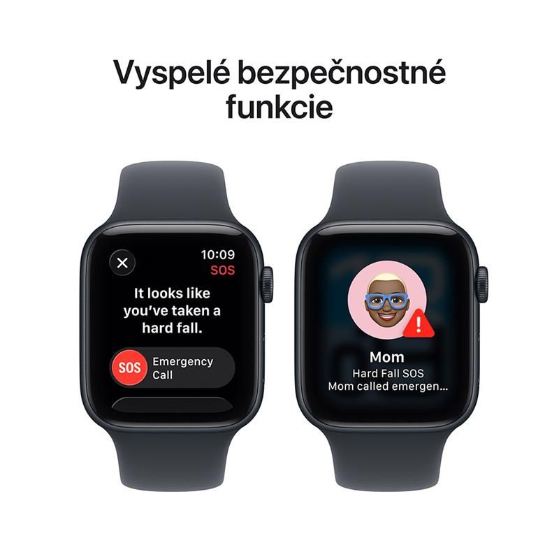 Apple Watch SE 3 GPS 40mm Midnight Aluminium Case with Midnight Sport Band - S/M *Rozbalený*