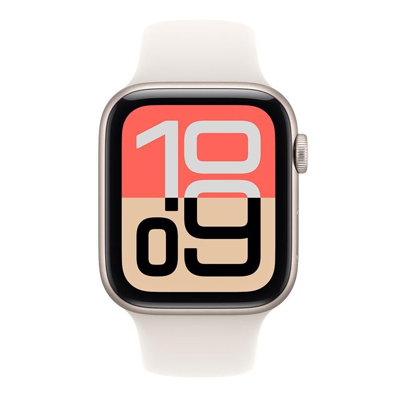 Apple Watch SE 3 GPS 44mm Starlight Aluminium Case with Starlight Sport Band - M/L *Rozbalený*