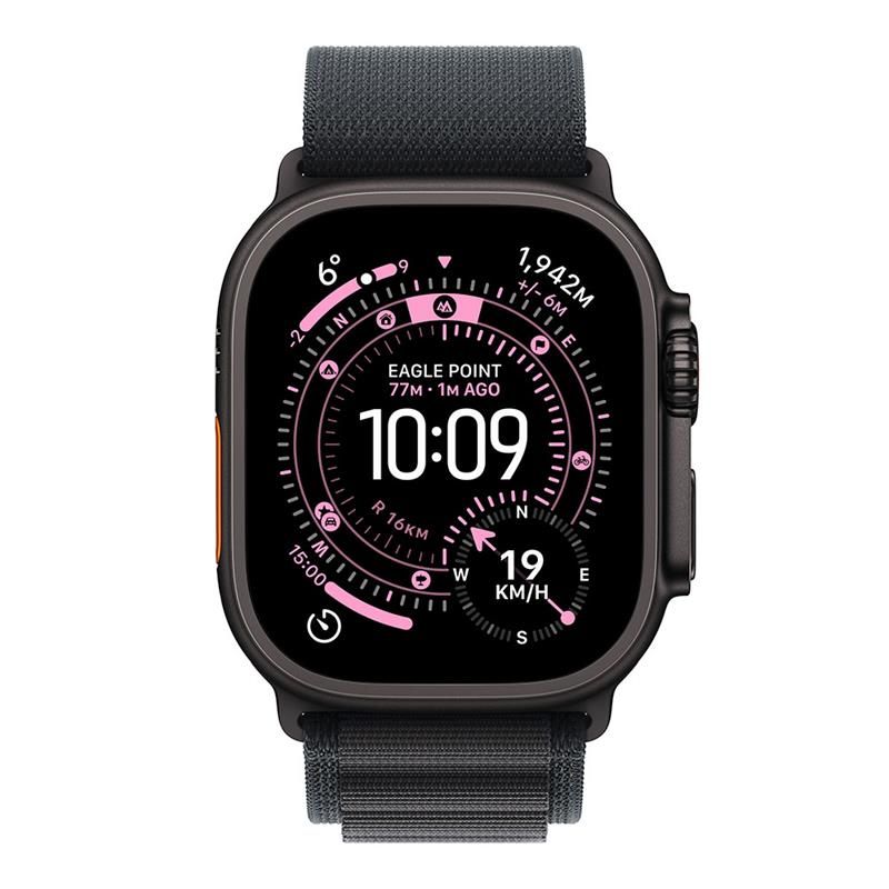 Apple Watch Ultra 3 GPS + Cellular 49mm Black Titanium Case with Black Alpine Loop - Small *Rozbalený*