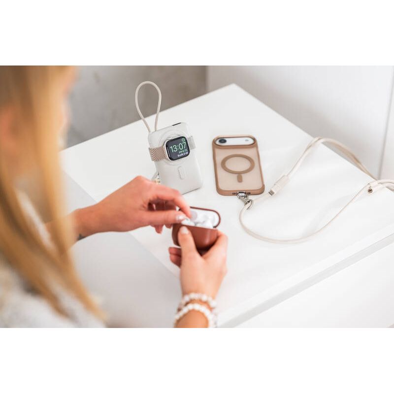 Epico UltraPack 4in1 10000mAh Watch Mag+ bezdrôtová powerbanka EM68 - šedá