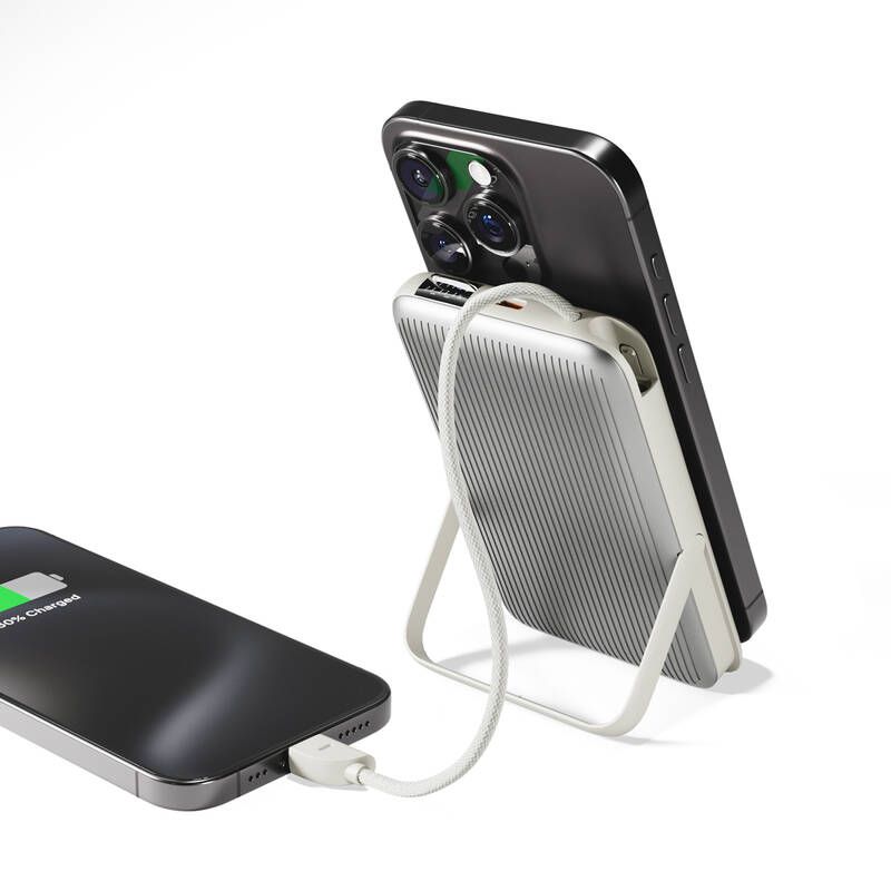 Epico UltraPack 4in1 10000mAh Watch Mag+ bezdrôtová powerbanka EM68 - šedá