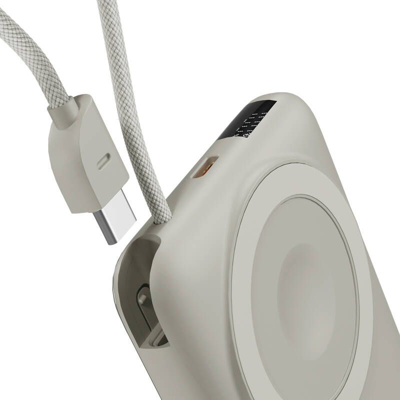 Epico UltraPack 4in1 10000mAh Watch Mag+ bezdrôtová powerbanka EM68 - šedá