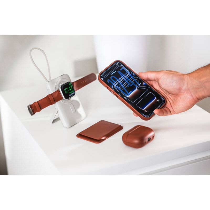 Epico UltraPack 4in1 10000mAh Watch Mag+ bezdrôtová powerbanka EM68 - šedá