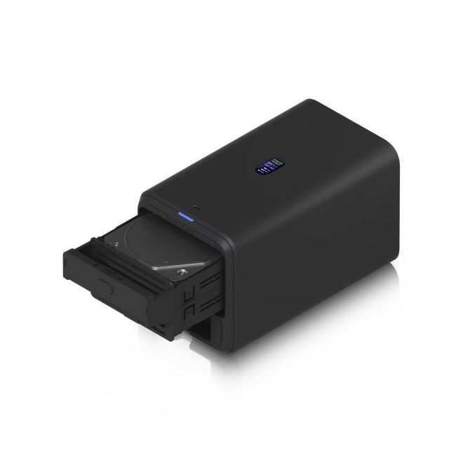 Ubiquiti UniFi UNAS-2 Black  (2x 3,5"HDD; 2,5GLAN, POE++)