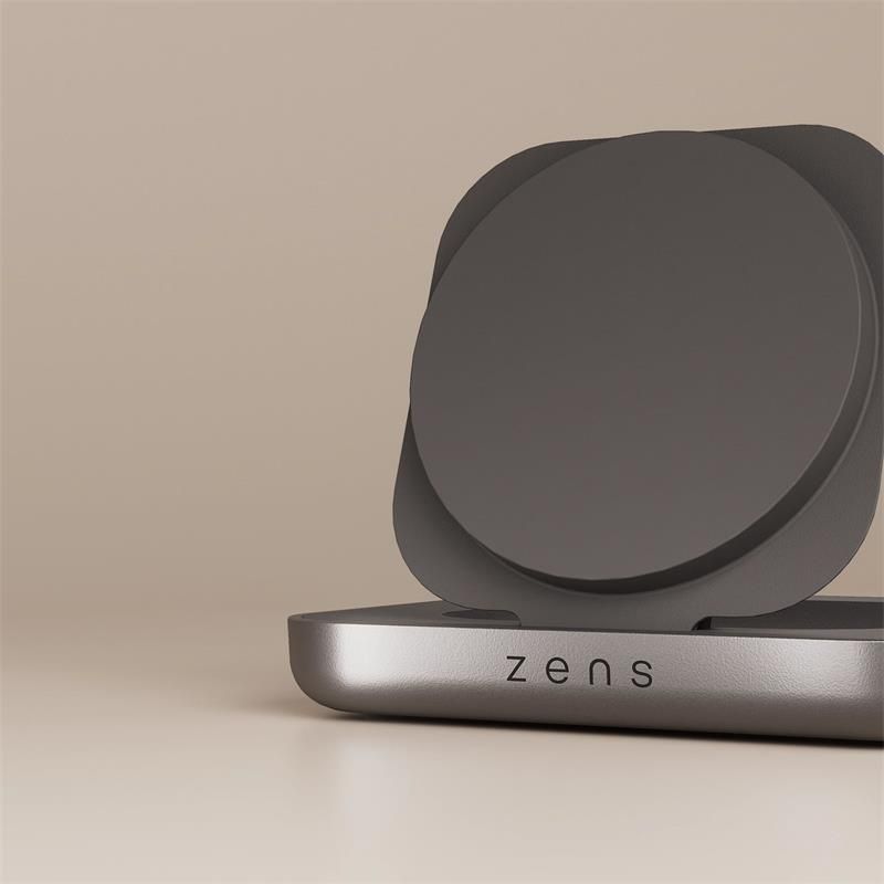 ZENS Qi2 nightstand charger Black