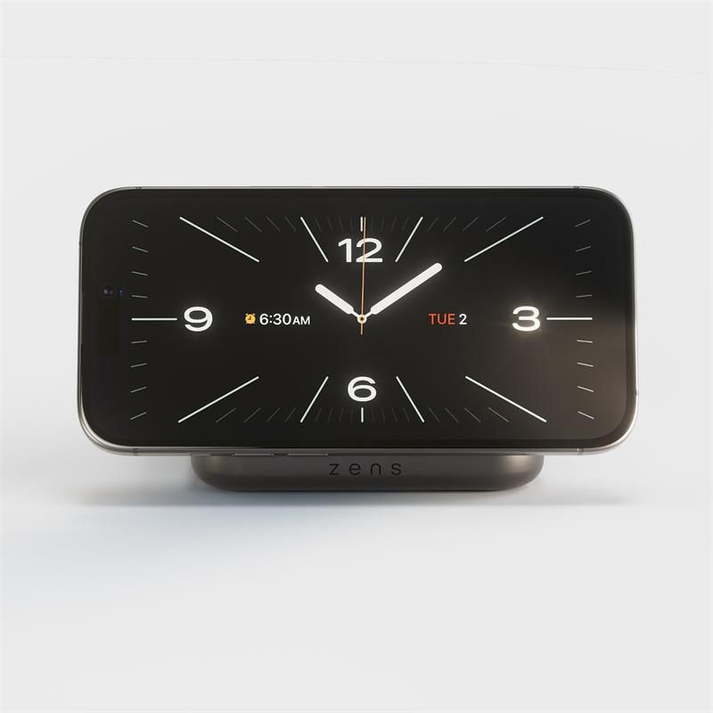 ZENS Qi2 nightstand charger Black