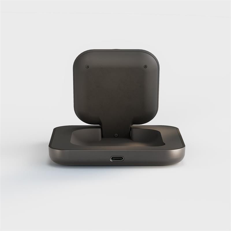 ZENS Qi2 nightstand charger Black