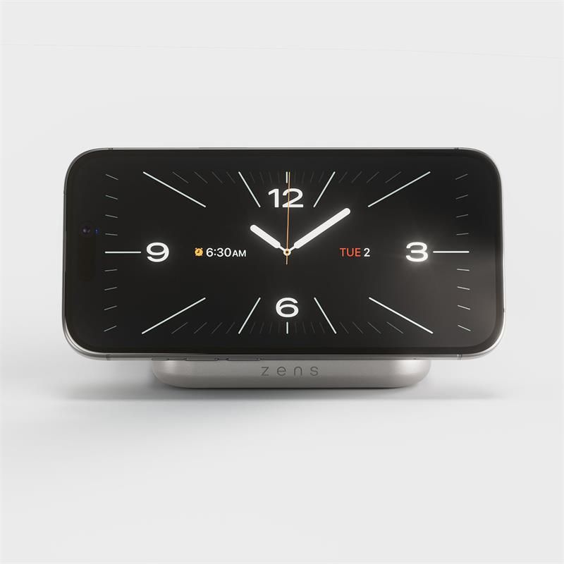 ZENS Qi2 nightstand charger White