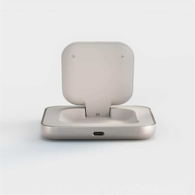 ZENS Qi2 nightstand charger White