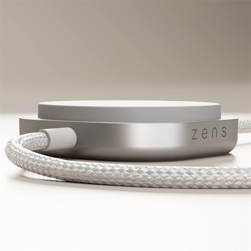 ZENS USB C - C Pro 2 cable 1,5 m 240W with Qi2,charger White