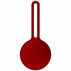 Silikónové ochranné púzdro pre Apple AirTag, červené na pgs.sk