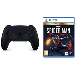 PlayStation 5 DualSense Wireless Controller, midnight black + Marvel’s Spider-Man: Miles Morales (Ultimate Edition) na pgs.sk