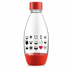 SodaStream Fľaša detská 0.5l smajlík červená na pgs.sk