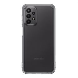 Zadný kryt Soft Clear Cover pre Samsung Galaxy A23, čierna na pgs.sk