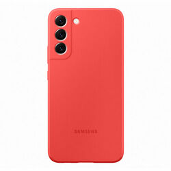 Zadný kryt Silicone Cover pre Samsung S22 Plus, koralová - OPENBOX (Rozbalený tovar s plnou zárukou) na pgs.sk