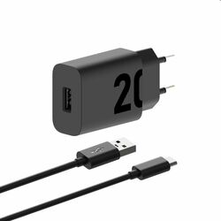 Rýchlonabíjačka Motorola TurboPower 20W s káblom, black na pgs.sk