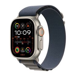 Apple Watch Ultra 2 GPS , 49mm , titánové puzdro  s alpinským remienkom modrá - S na pgs.sk