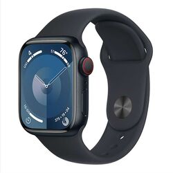 Apple Watch Series 9 GPS + Cellular 45mm polnočná , hliníkové puzdro so športovým remienkom polnočná - S/M na pgs.sk