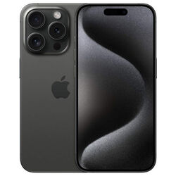 Apple iPhone 15 Pro, 128GB, čierny titán, nový tovar, neotvorené balenie na pgs.sk