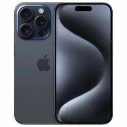 Apple iPhone 15 Pro, 256GB, modrý titán, nový tovar, neotvorené balenie na pgs.sk