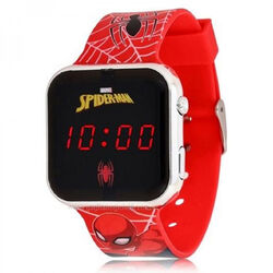 Marvel Spider-man led watch, použitý, záruka 12 mesiacov na pgs.sk