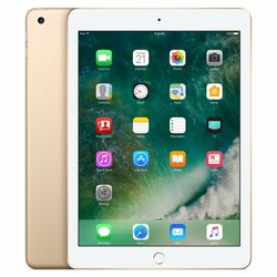 Apple iPad (2017), 32GB, zlatá, Trieda A+ - použité, záruka 12 mesiacov na pgs.sk