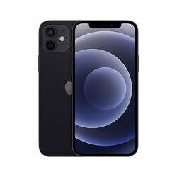 Apple iPhone 12, 64GB, black, nový tovar, neotvorené balenie na pgs.sk