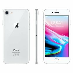 Apple iPhone 8, 64GB, strieborná, Trieda A - použité, záruka 12 mesiacov na pgs.sk