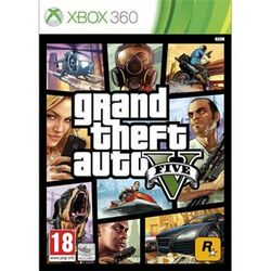 Grand Theft Auto 5- XBOX 360- BAZÁR (použitý tovar) na pgs.sk