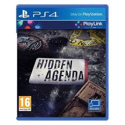Hidden Agenda [PS4] - BAZÁR (použitý tovar) na pgs.sk
