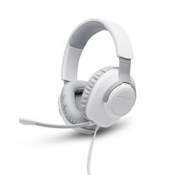 JBL Quantum 100 herné slúchadlá, biela na pgs.sk