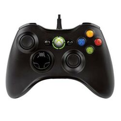 Microsoft Xbox 360 Controller, black BAZÁR (použitý tovar , zmluvná záruka 12 mesiacov) na pgs.sk