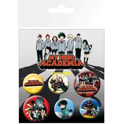Odznaky My Hero Academia Mix (6-Pack) na pgs.sk