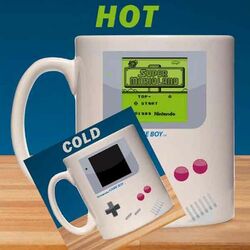 Šálka Nintendo Game Boy Heat Change Super Mario Land na pgs.sk