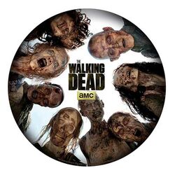 Podložka pod myš Round of Zombies (Walking Dead) na pgs.sk