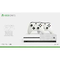 Xbox One S 1TB + Microsoft Xbox One S Wireless Controller, white na pgs.sk