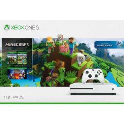 Xbox One S 1TB + Minecraft (Xbox One Edition Explorers Pack) + Minecraft: Story Mode (The Complete Adventure) na pgs.sk