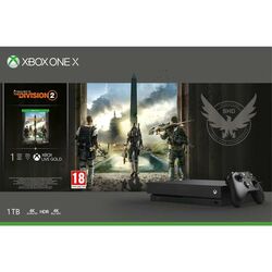 Xbox One X 1TB + Tom Clancy’s The Division 2 CZ na pgs.sk