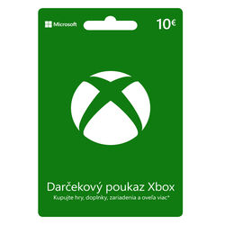 Xbox Store 10€ - elektronická peňaženka na pgs.sk