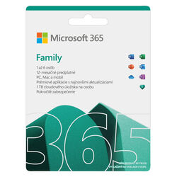 Microsoft 365 pre rodiny - 12 mesiacov na pgs.sk