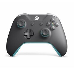 Microsoft Xbox One S Wireless Controller, grey/blue - BAZÁR (použitý tovar) na pgs.sk