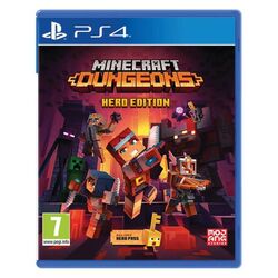 Minecraft Dungeons (Hero Edition) [PS4] - BAZÁR (použitý tovar) na pgs.sk