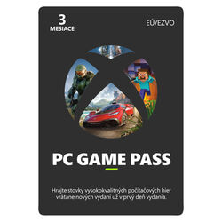 PC Game Pass 3 mesačné predplatné na pgs.sk