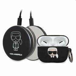 Karl Lagerfeld Iconic bundle - obal a powerbank pre Apple AirPods Pro na pgs.sk