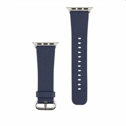 Kožený remienok COTEetCI Leather pre Apple Watch 38/40/41mm, modrý na pgs.sk